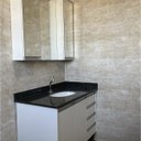 Ver imagem 4 de Papel de Parede Mármore Travertino Vinil Adesivo Impermeável Lavável Pia Box Mesa Banheiro 2m X 60cm