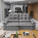 Ver imagem 1 de Sofá Retrátil e Reclinável 270 Cm Porto Belo