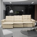 Ver imagem 1 de Sofá Retrátil e Reclinável 290 Cm Porto Belo