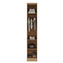 Ver imagem 5 de Guarda-Roupa 1 Porta Reflecta Ravi Marrom/Olmo Italiano