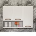 Ver imagem 2 de Armário Aéreo Cozinha 3 Portas Maísa