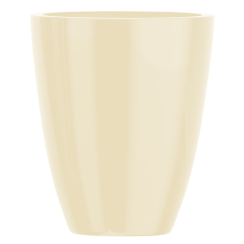 Vaso de Fibra de Vidro Roma P 50cm Decorativo Areia