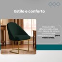 Ver imagem 2 de Kit 02 Poltrona Cadeira Para Sala Base de Metal Orgânica Industrial Confortável E Reforçada Clínica