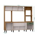 Ver imagem 5 de Cozinha Compacta 6 Portas e 1 Gaveta Zoe Espresso Móveis