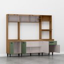 Ver imagem 4 de Cozinha Compacta 6 Portas e 1 Gaveta Zoe Espresso Móveis