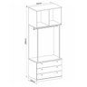 Conjunto Closet Modulado Smart Tube - 9