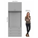 Ver mais imagens de Conjunto Closet Modulado Smart Tube