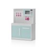 Mini Armário de Cozinha Menta Com Micro-ondas Para Crianças - 4