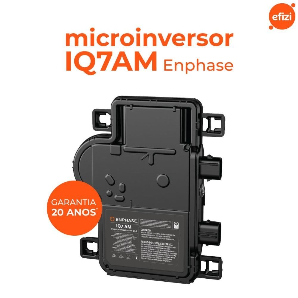 Microinversor Enphase Iq7am 335w 220v - 2