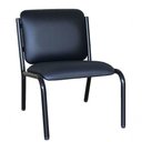 Ver imagem 1 de Sofá para Recepção de Escritório Linha Recepção Plus Preto