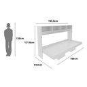 Ver imagem 5 de Cama Infantil/juvenil Articulada Columbia