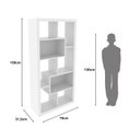 Ver imagem 4 de Estante Decorativa para Quarto Infantil Alice Espresso Móveis Branco
