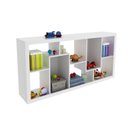 Ver imagem 7 de Estante Decorativa para Quarto Infantil Alice Espresso Móveis Branco