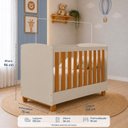 Ver imagem 3 de Quarto de Bebê Completo Apolo | Berço 2 em 1, Cômoda Sapateira 100% MDF