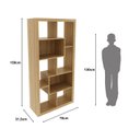 Ver imagem 4 de Estante Decorativa para Quarto Infantil Alice Espresso Móveis