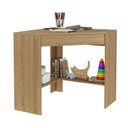 Ver imagem 2 de Mesa de Estudos Infantil 76,5x76, Atlantis 76,5cm Amendoa Laranja