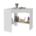 Ver imagem 2 de Mesa de Estudos Infantil 76,5x76, Atlantis 76,5cm Branco