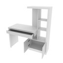 Ver imagem 4 de Mesa de Estudos Infantil 122,5x138x46, Lucca 1 Gaveta 122,5cm Branco