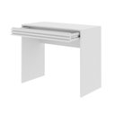 Ver imagem 4 de Mesa de Estudos Infantil 90x74, Apollo 1 Gaveta 90cm Branco