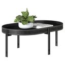 Ver imagem 1 de Mesa de Centro Para Sala Estilo Industrial Ville L06 Preto - Mpozenato