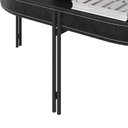 Ver imagem 6 de Mesa de Centro Para Sala Estilo Industrial Ville L06 Preto - Mpozenato