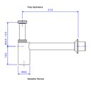 Ver imagem 2 de Sifão para Cozinha e Tanque 1.1/2"x1.1/2" ou 2" Cromado Deca