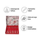 Ver imagem 3 de Conjunto com 7 Peças Talher Estampa para Bolo Natalino Tuut