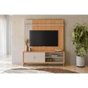 Ver imagem 1 de Home Rack Painel p/ TV 65 pol Valença 162cm Jequitiba/Off Linea