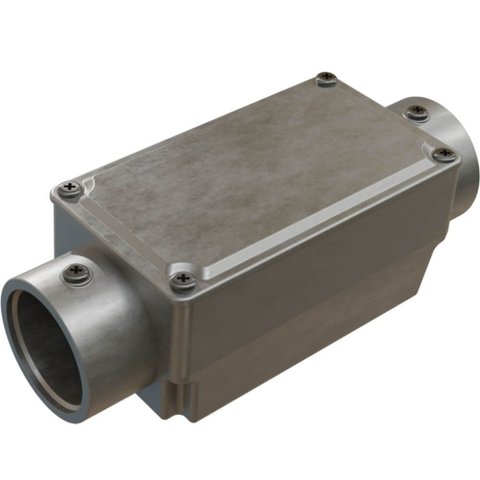 Caixa de Derivação Fixa Conduletzel sem Pintura Tipo C de 1.1/4"" com Tampa - E012020055 - Wetzel Ca