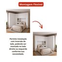 Ver imagem 3 de Guarda Roupa Casal Safiraplus 11 Portas de Bater 7 Gavetas MDF Neve