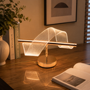 Ver imagem 2 de Arandela LED Espiral Dourada 5W 3 Tons de Luz Bivolt