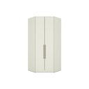 Ver imagem 1 de Closet de Casal Canto Oblíquo Seletto Mc05 C/ 2 Portas e 3 Gavetas Areia - Henn