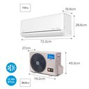 Ver mais imagens de Ar Condicionado Split Midea Ai Ecomaster 12000 Inverter Q/f