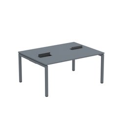 Mesa Plataforma Dupla com Pé de Aço para Coworking 150x120 Pdc15/12/2p - 2