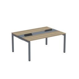 Mesa Plataforma Dupla com Pé de Aço para Coworking 150x120 Pdc15/12/2p - 2
