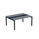 Ver imagem 2 de Estação de Trabalho Mesa Plataforma Escritório Dupla para 2 Pessoas com Caixa de Tomada PDC