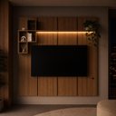 Ver imagem 2 de Painel para TV até 55 Polegadas 180cm Iluminação em LED Nexus Mel PLN180