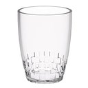 Ver imagem 1 de 48 Copos 300ml Plástico Transparente Água Suco Refrigerante Escolar Refeitório Crippa Trama