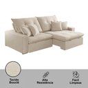 Ver imagem 5 de Sofá Império 290 Cm Braço 25 Cm Retrátil e Reclinável Meu Sofá Online