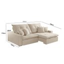 Ver imagem 3 de Sofá Império 290 Cm Braço 25 Cm Retrátil e Reclinável Meu Sofá Online