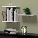 Ver imagem 4 de Kit 3 Prateleiras Retas Lisas em Mdf 30x15cm - Preta