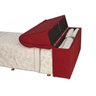 Cabeceira Cama Box Solteiro Turim 90cm - Perfan - Marrom Metalizado - 3