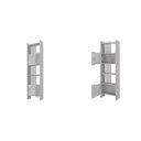Ver imagem 2 de Kit 2 Estantes Livreiros para Escritório e Home Office Arbos Cinza/Concreto Artany