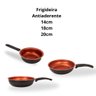 Panela 16cm - Caçarola 16cm - Frigiovo - Frigideira 18cm - Frigideira 20cm - Forma N1 - 5
