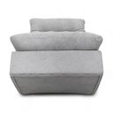 Ver imagem 2 de Poltrona Balance Decorativa com Leve Balanço Bouclé Premium de Luxo para Sala Quarto Área de Leitura