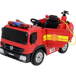 Carro de Bombeiros Elétrico com Acessórios - 4 Carro de Bombeiros Elétrico com Acessórios - 4