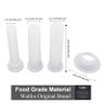 Moedor De Carne WALFOS, 4 Peças/conjunto, De Qualidade Alimentar, Tubo De Carne Enchimento - 4