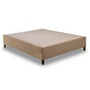 Ver imagem 1 de Cama Box Base Universal Casal ClickBox Suede Clean (138x188x28) - Herval