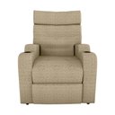 Ver imagem 4 de Poltrona Reclinável do Papaicom Porta Copos Porta Controle Toro Linho Bege Matrix