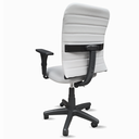 Ver imagem 5 de Cadeira Escritório Ergonômica Branca Nr17 Giratória Executiva Home Office Braços Reguláveis Rodínha